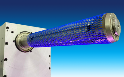 Blue Mesh chega ao Brasil com a proposta de substituir o tubete para sacar o esqueleto na produção de rótulos e etiquetas.