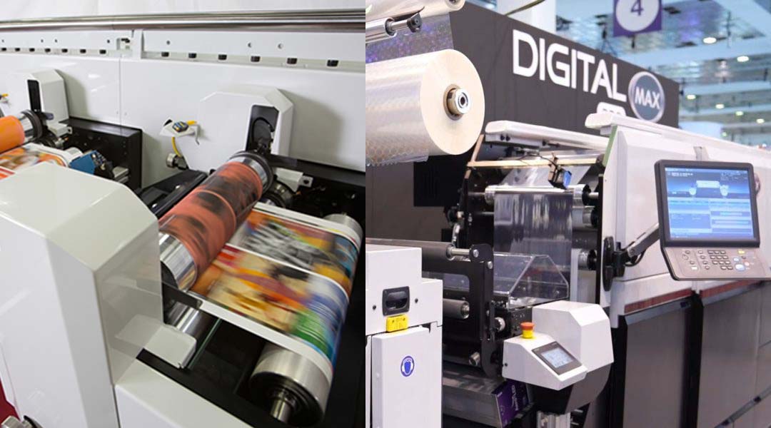 Impressão híbrida de rótulos e embalagens